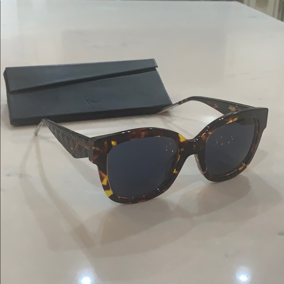 very dior 51mm round sunglasses